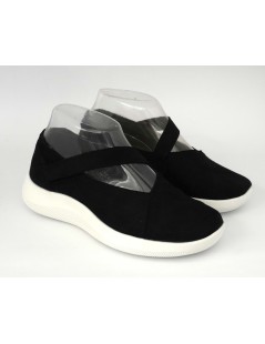 Arcopedico Slipon Plantare Arches Sport con Velcro Nero