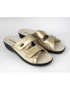 Valleverde Ciabatta Predisposta 2 Velcro Elastic Platino