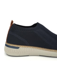 Valleverde Slipon Uomo Tessuto a Calza GuardioloBlu