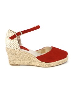 Ska Sandali Espadrillas Punta Chiusa Braccialetto Rosso