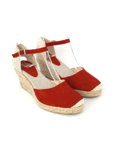 Ska Sandali Espadrillas Punta Chiusa Braccialetto Rosso