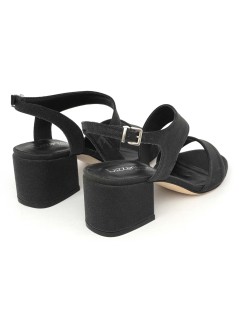 Lazzari Felici Sandalo Medio Fascia Trasversale Glitter Nero