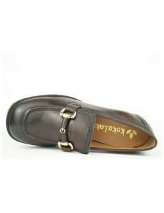 Koko.lab Mocassino Tacco Vaschetta Cucita Accessorio Testa di Moro