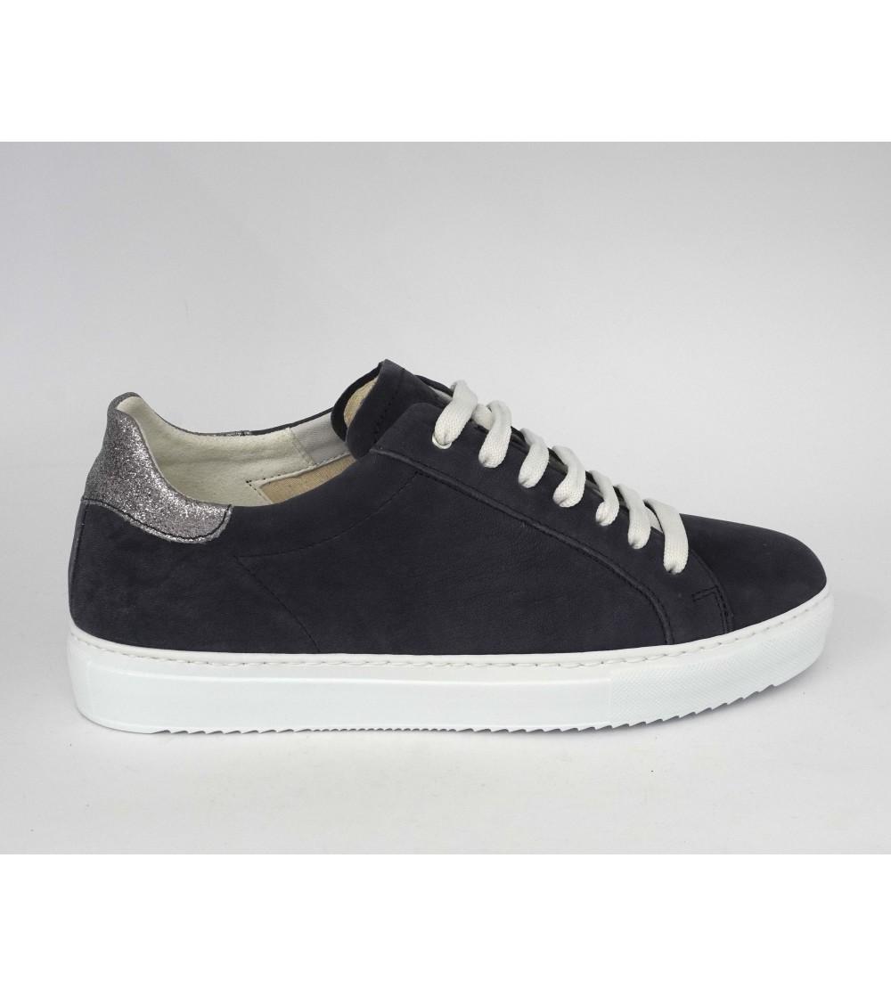 Grunland Sneakers Donna Cassetta Camoscio Blu