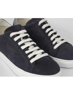 Grunland Sneakers Donna Cassetta Camoscio Blu