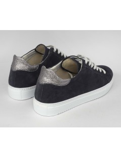 Grunland Sneakers Donna Cassetta Camoscio Blu