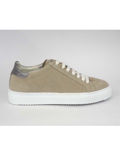 Grunland Sneakers Donna Cassetta Camoscio Grigio