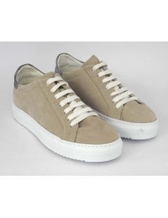 Grunland Sneakers Donna Cassetta Camoscio Grigio