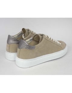 Grunland Sneakers Donna Cassetta Camoscio Grigio