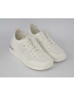 Grunland Sneakers Donna Ultra Leggera Tessuto Traforato Bianco