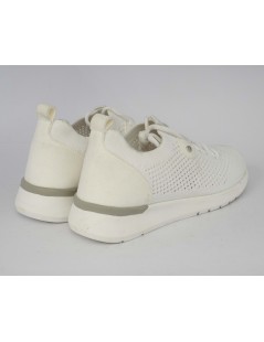 Grunland Sneakers Donna Ultra Leggera Tessuto Traforato Bianco
