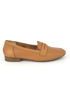 Grunland Mocassino Donna College Basso Pelle Morbida Cuoio
