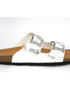 Grunland Ciabatta Arizona Birk Bio Soft Mimetic Argento
