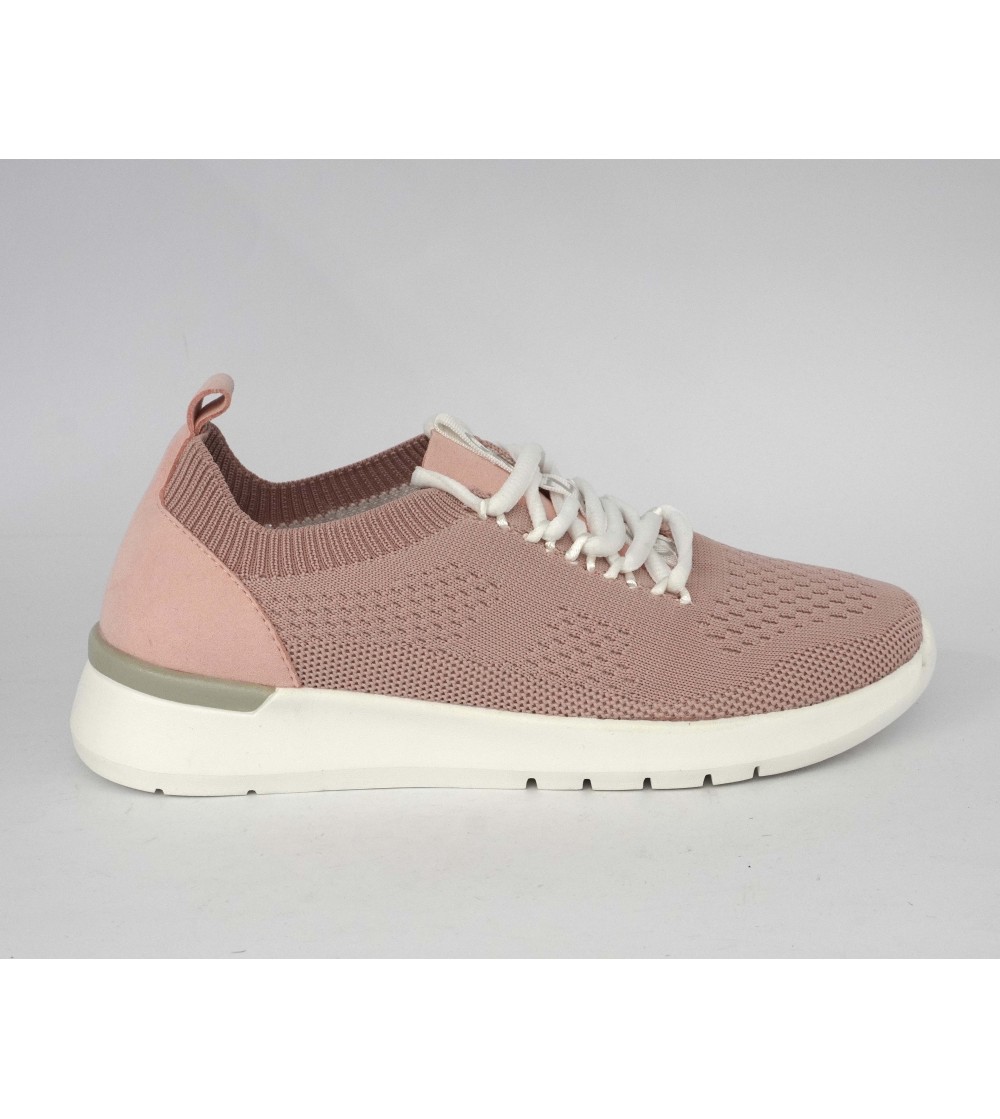 Grunland Sneakers Donna Ultra Leggera Tessuto Rosa