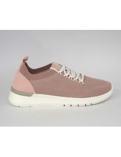 Grunland Sneakers Donna Ultra Leggera Tessuto Rosa