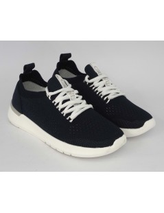 Grunland Sneakers Donna Ultra Leggera Tessuto Blu Notte