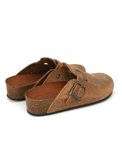 Grunland Sabot Donna Boston Birk Biosoft Ingrassato Marrone