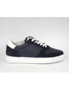 Grunland Sneakers Uomo Sport Cassetta Extra Leggero Blu