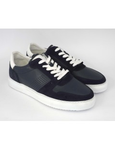 Grunland Sneakers Uomo Sport Cassetta Extra Leggero Blu