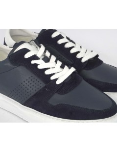 Grunland Sneakers Uomo Sport Cassetta Extra Leggero Blu