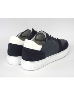 Grunland Sneakers Uomo Sport Cassetta Extra Leggero Blu