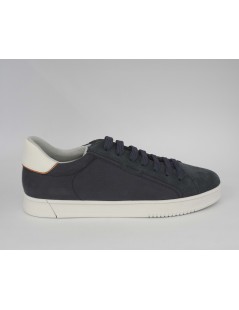 Geox Sneakers Uomo Pieve Cassetta Camoscio Navy