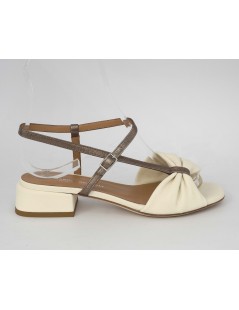 Gianmarco Sorelli Musa Sandalo Fascettine Latte Bronzo