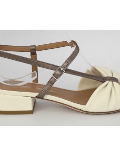 Gianmarco Sorelli Musa Sandalo Fascettine Latte Bronzo