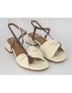 Gianmarco Sorelli Musa Sandalo Fascettine Latte Bronzo