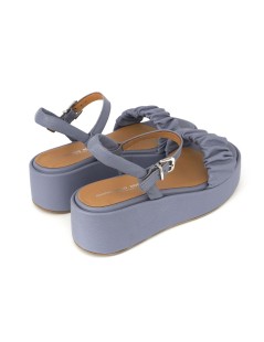 Gianmarco Sorelli Kira Sandalo Platform Braccialetto Frisè Jeans