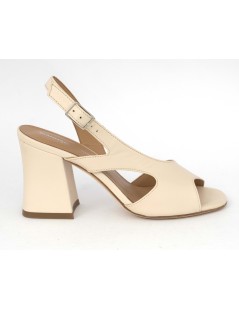 Gianmarco Sorelli Sandalo Mila Trasversale Nappa Beige