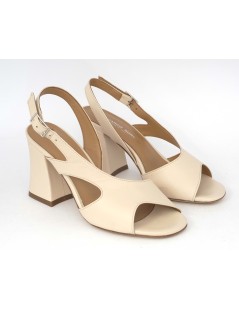 Gianmarco Sorelli Sandalo Mila Trasversale Nappa Beige