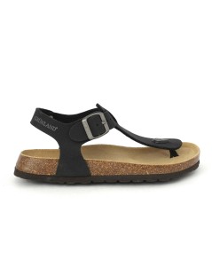 Grunland Sandalo Infradito Uomo Gizeh Bio Birk Nero