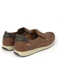 Enval Soft Mocassino Sportivo Elastici Vela Nappa Bruciato
