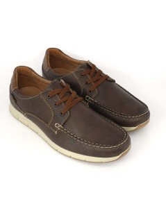 Enval Soft Stringata Cucita Vela Nappa Morbida Testa di Moro