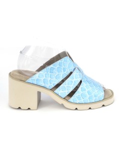 F.lli Tomasi Sabot Tacco medio Monofascia Vernice Mare