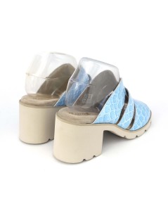 F.lli Tomasi Sabot Tacco medio Monofascia Vernice Mare