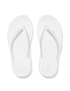 Fit Flop Ciabatta Donna Infradito Iqushion Ergonomica Bianco