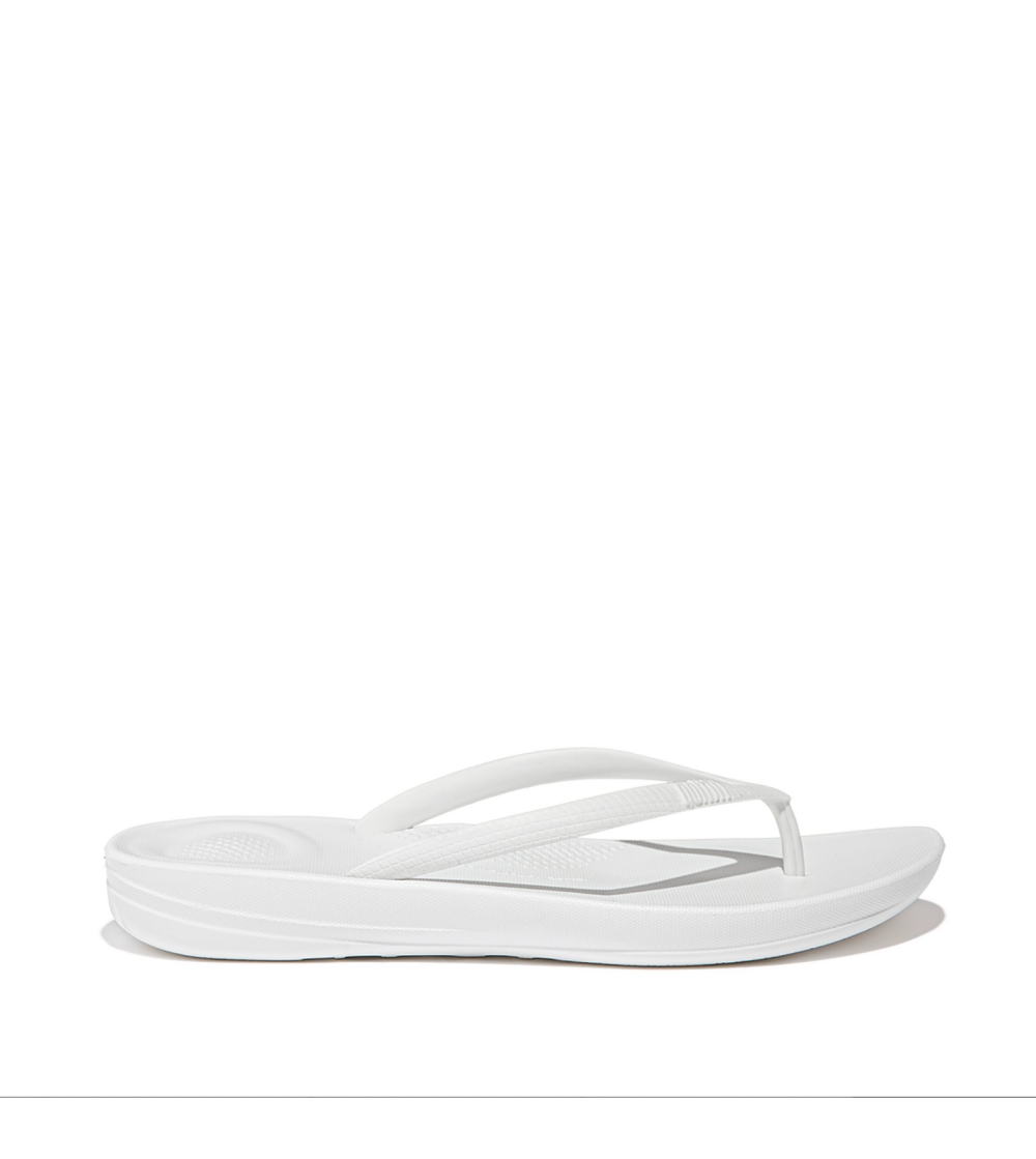 Fit Flop Ciabatta Donna Infradito Iqushion Ergonomica Bianco