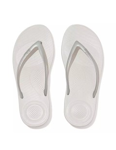 Fit Flop Ciabatta Donna Infradito Iqushion Ergonomica Silver