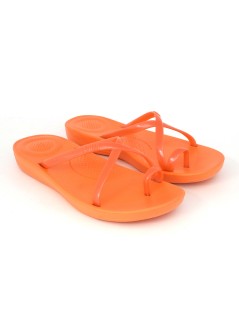 Fit Flop Ciabatta Donna Infradito Anello Iqushion Wave Corallo