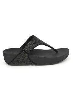 Fit Flop Ciabatta Infradito Lulù Glitter Nero