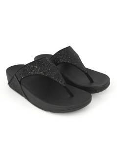 Fit Flop Ciabatta Infradito Lulù Glitter Nero