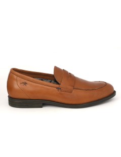 Fluchos Mocassino College Fondo Gomma Flex Nappa Cuoio