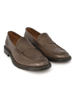 Franco Fedele Mocassino College Sfumato Fondo Cuoio Asfalto