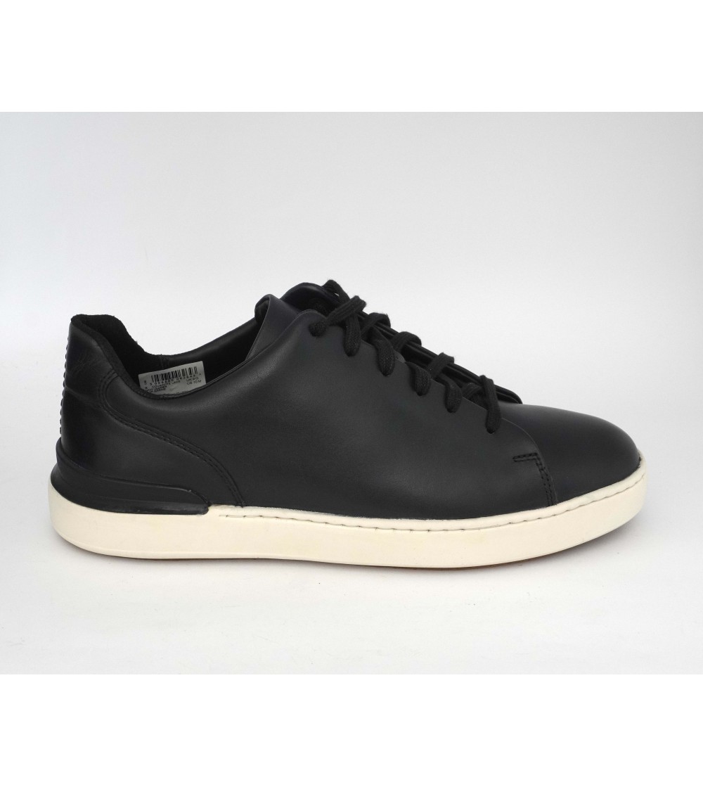 Clarks Sneakers Uomo CourtLite Fondo Bianco Liscio Blu