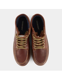 Docksteps OAKLAND Anfibio Vaschetta Cucita Fondo Chiaro Mattone