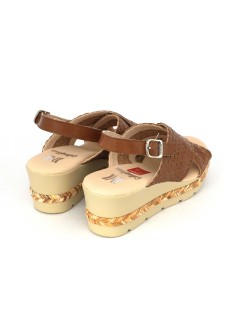 Callaghan Sandalo Zeppa Inserto Corda Intreccio Incrocio Cuoio