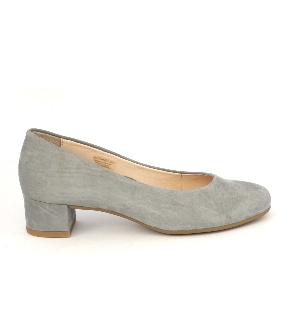 Ara Shoes Decollette Tacco Medio Plantare Soft Camoscio Ostrica