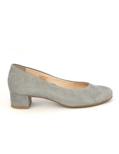 Ara Shoes Decollette Tacco Medio Plantare Soft Camoscio Ostrica